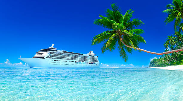 A tropical cruise voyaging to exotic destinations.